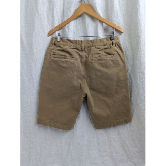 CCS standard plus men's sz 32 tan canvas shorts 10" inseam skateboard summer I10 - Picture 4 of 8